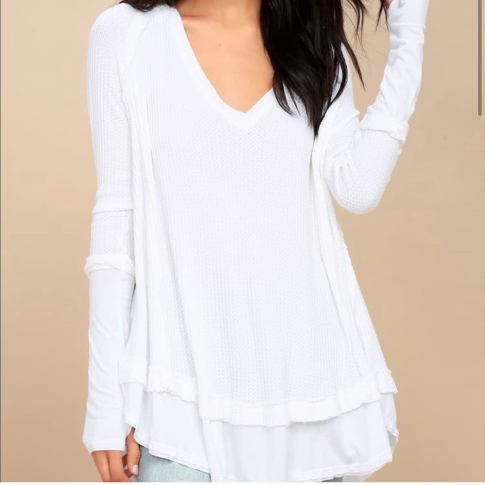 Free People Laguna Top in White